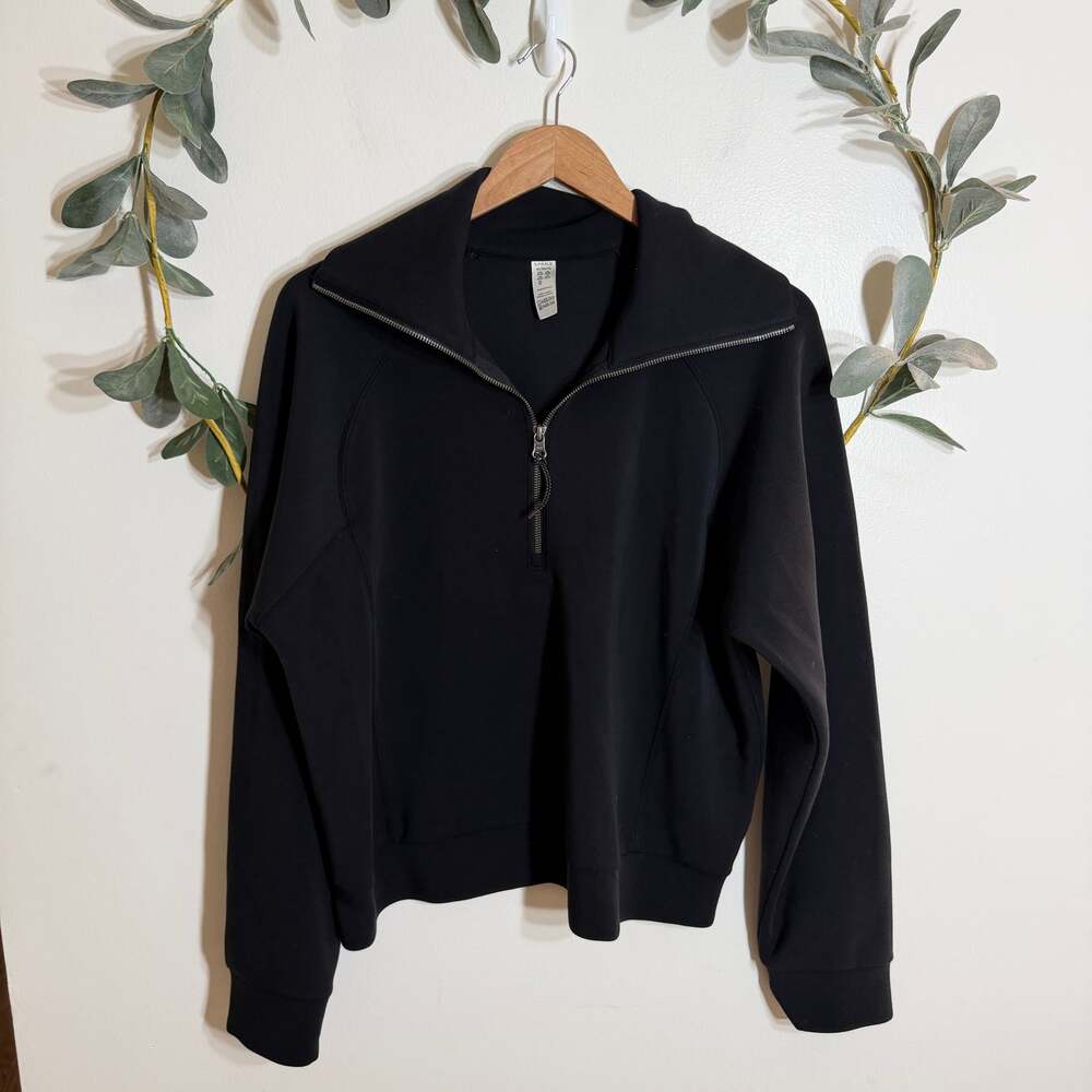 Spanx Air Essentials Black Pullover